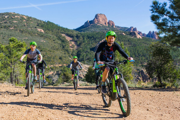 Excursion VTT électrique dans l'Estérel -Agay-avec guide