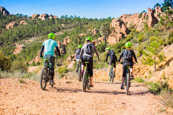 Excursion VTT électrique dans l'Estérel -Agay-avec guide
