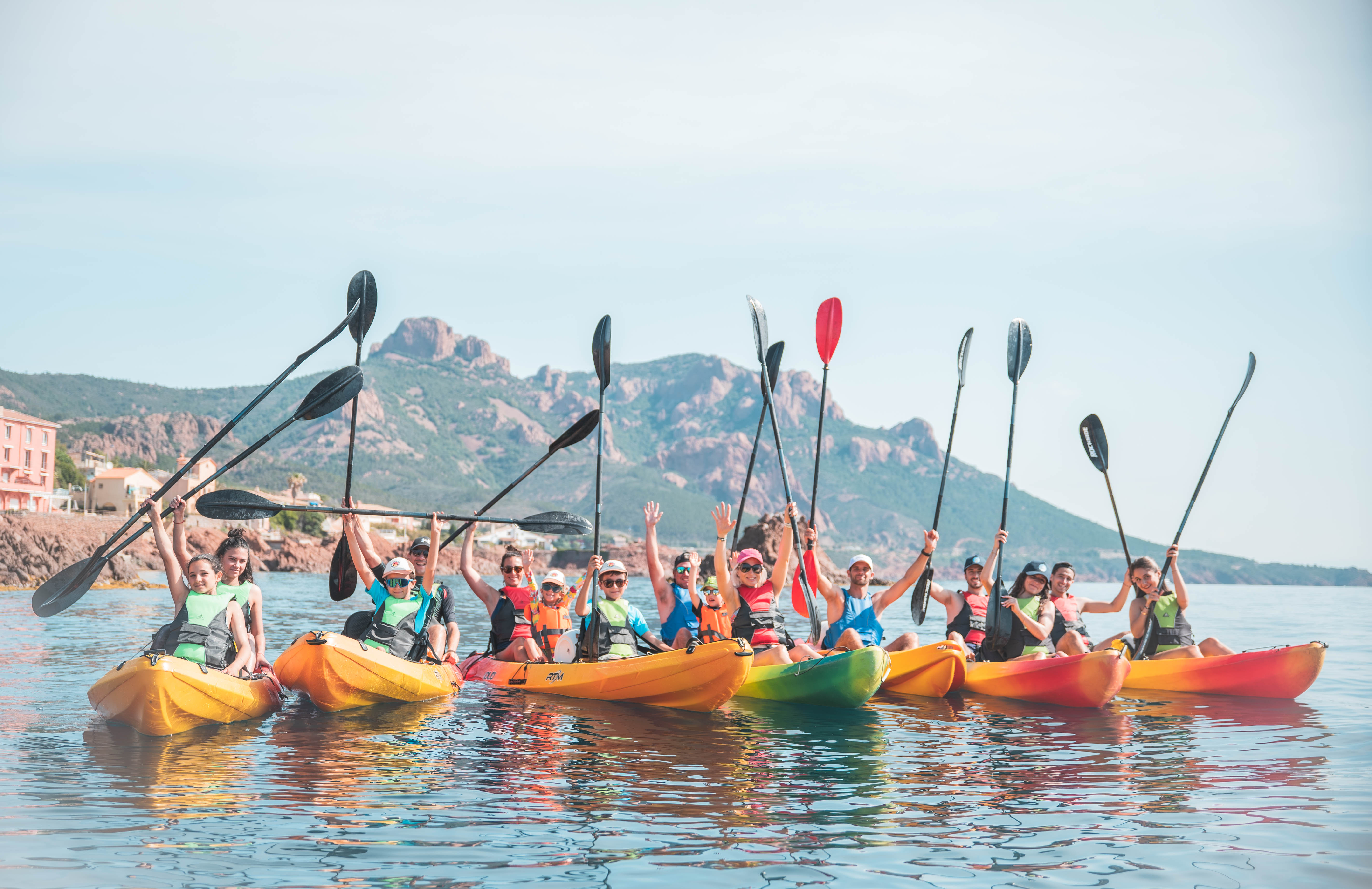Sortie accompagnée en Kayak avec un guide à Antheor