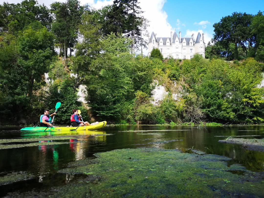 1/2 journée canoë sur la Gartempe, de Jouhet à Saint-Savin
