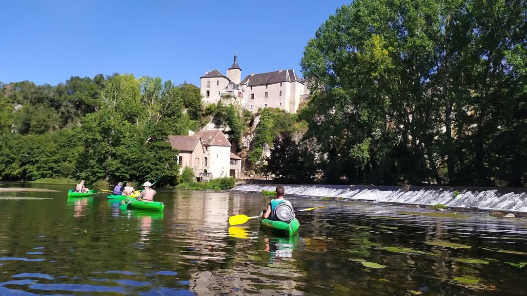 Randonnée canoë 2 jours sur l'Anglin, de Mauvières à Vicq-sur-Gartempe