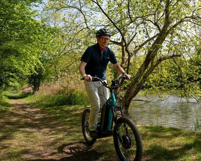 Location en forêt en Trottinette électrique