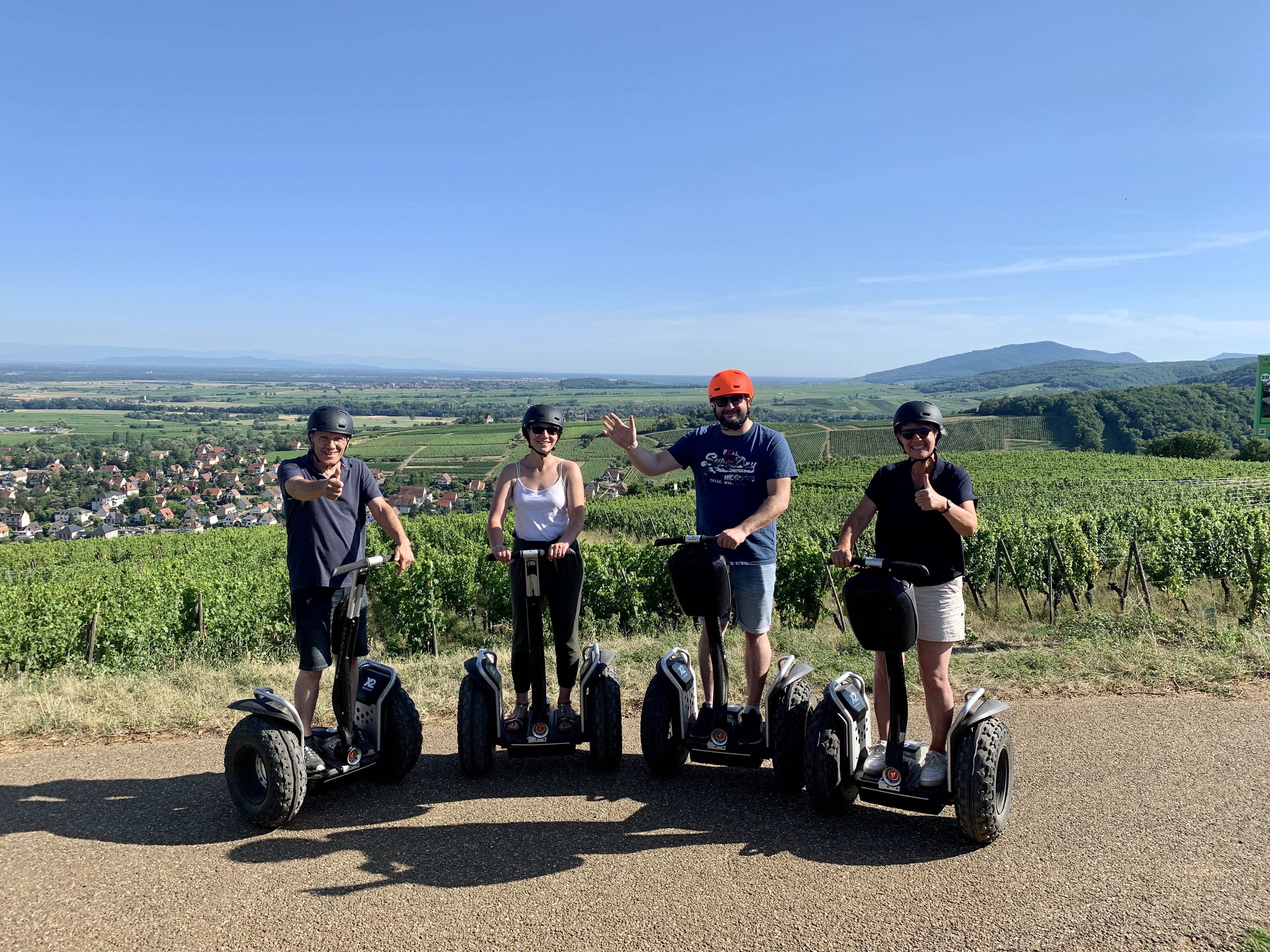 Découvrez le vignoble du Kirchberg en Segway et savourez son Grand Cru