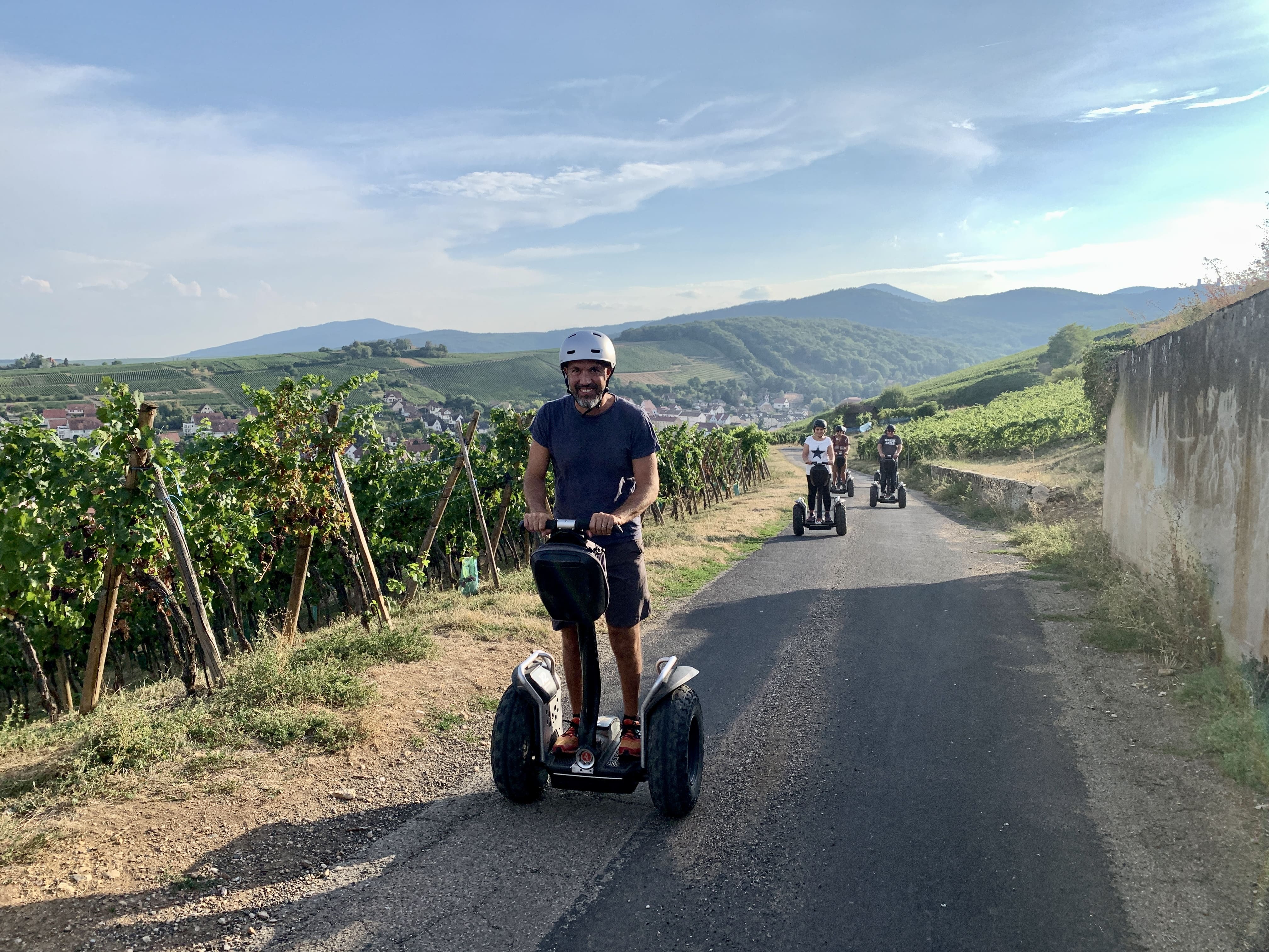 Découvrez le vignoble du Kirchberg en Segway et savourez son Grand Cru