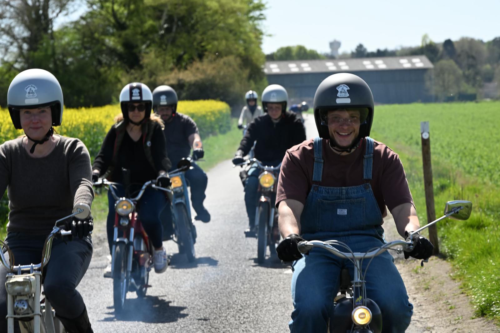 Balade en mobylettes Vintage à la demi journée