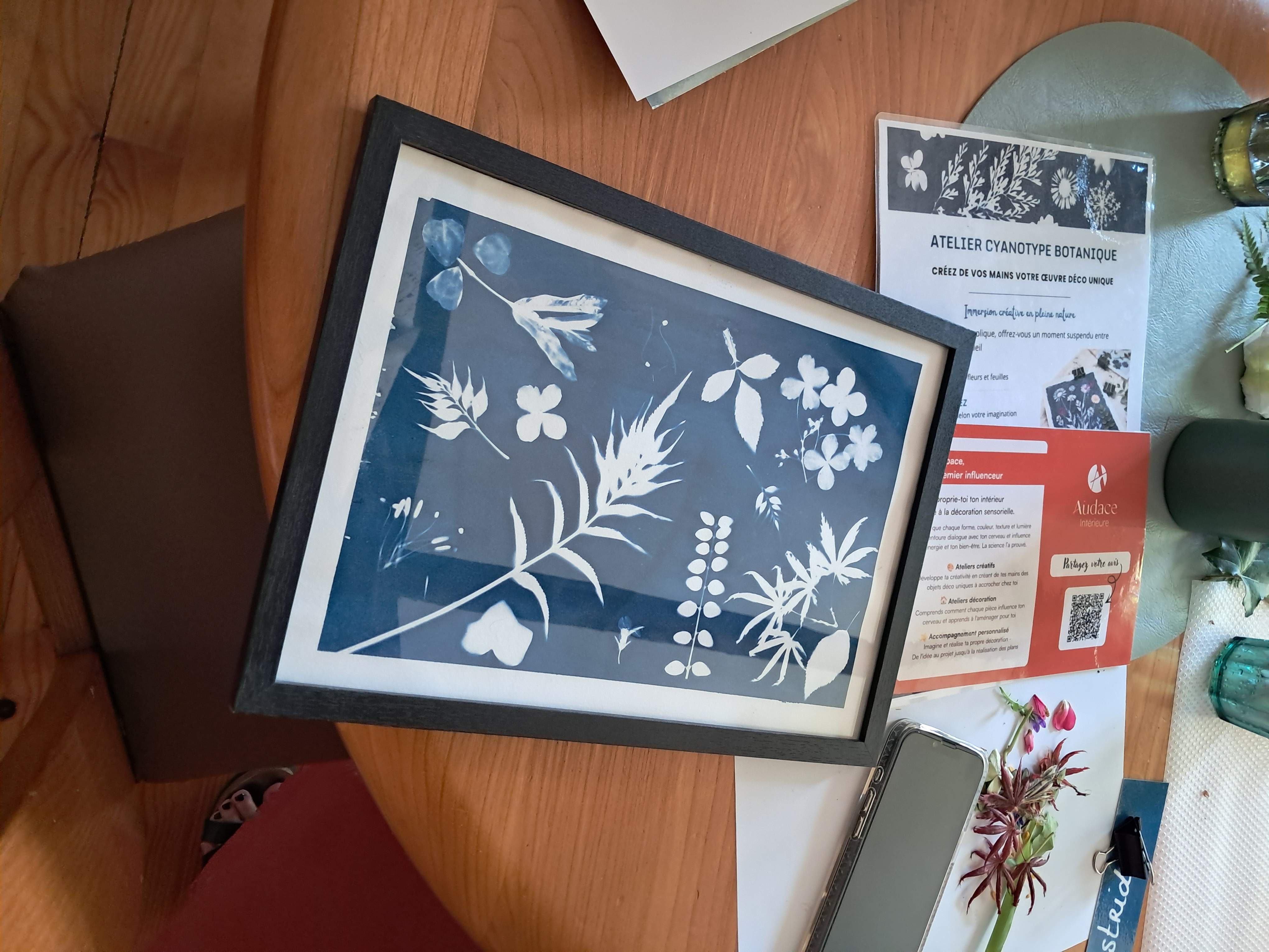 Créez votre œuvre déco unique - Atelier Initiation au Cyanotype