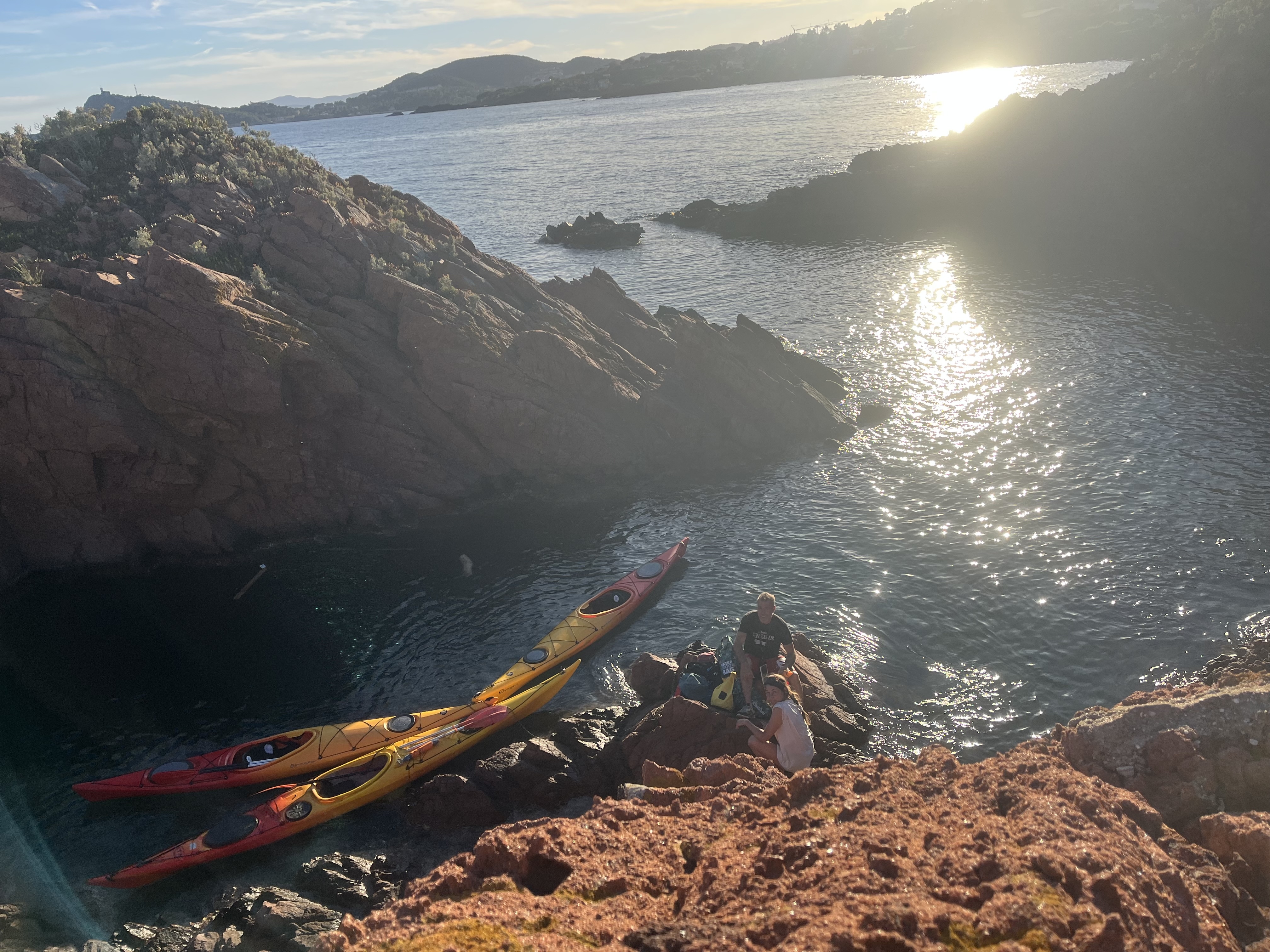 Sunset Kayak Mer Esterel - Excursion encadrée