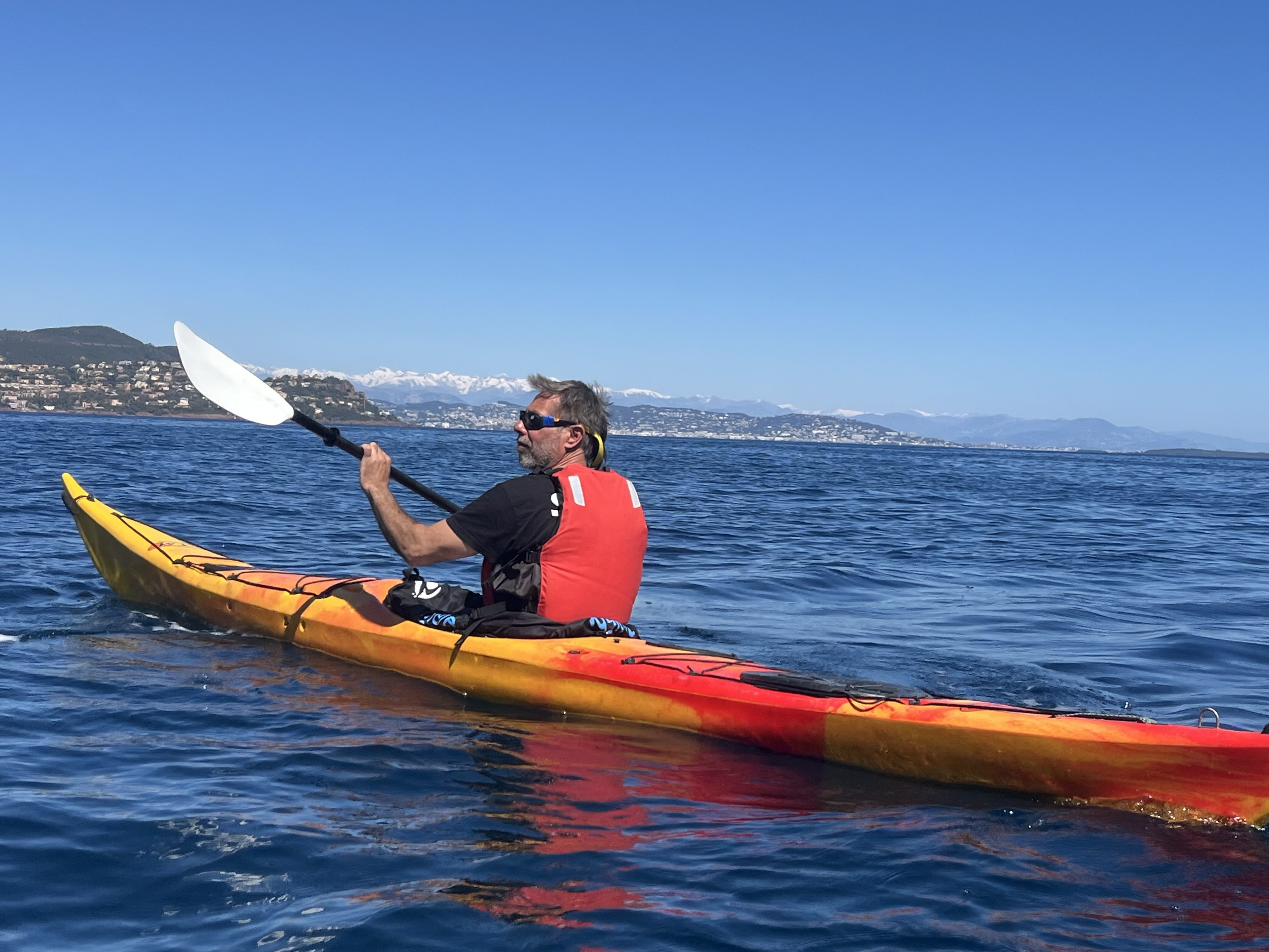 Esterel, Kayak mer demi-journée accompagné par un guide