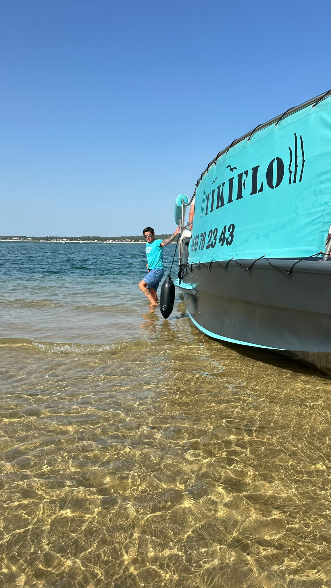 Balade sur Le Chaland Le TIKIFLO