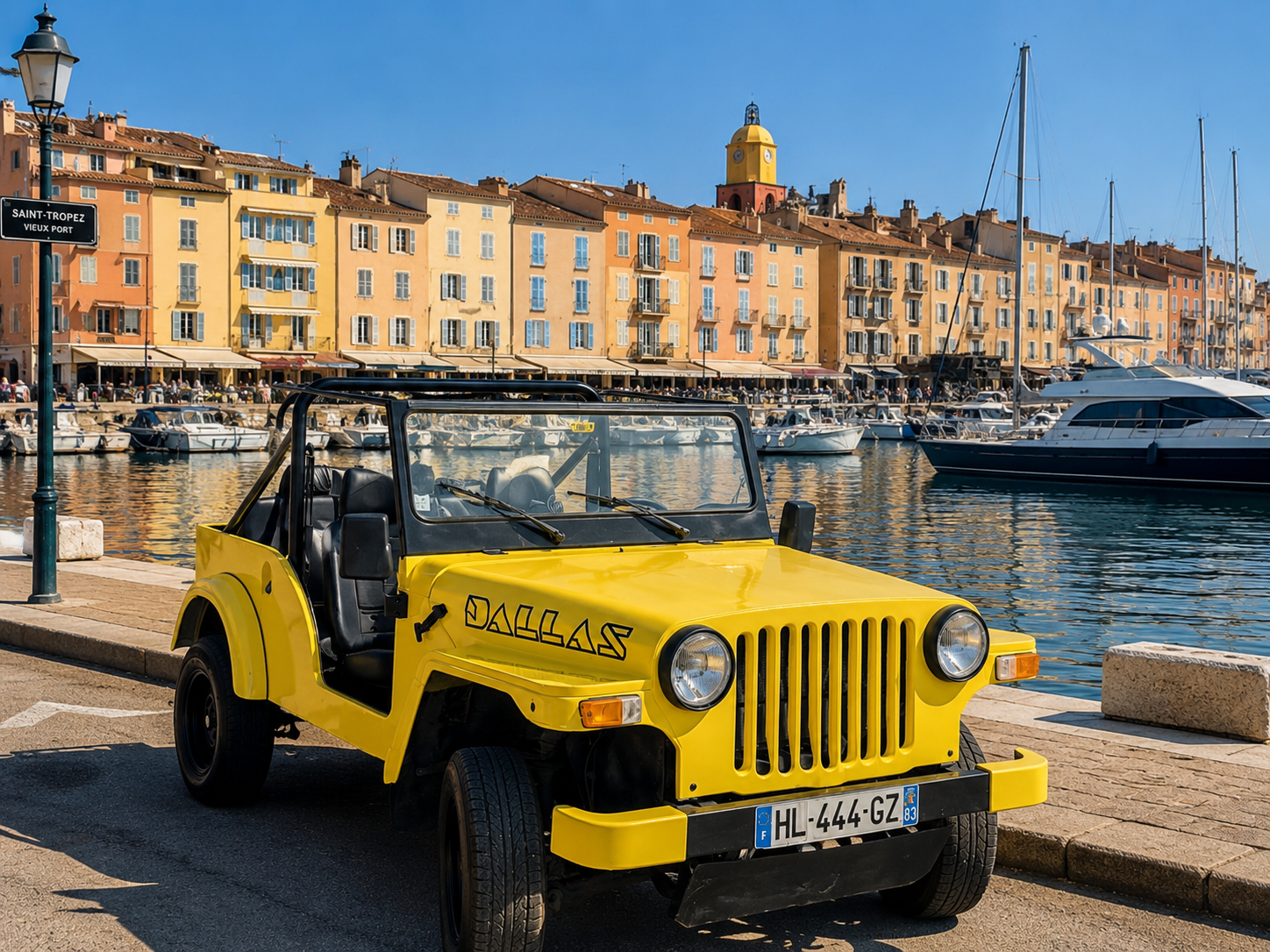 Road trip en Jeep décapotable sur la Côte d’Azur au départ de Saint-Raphaël